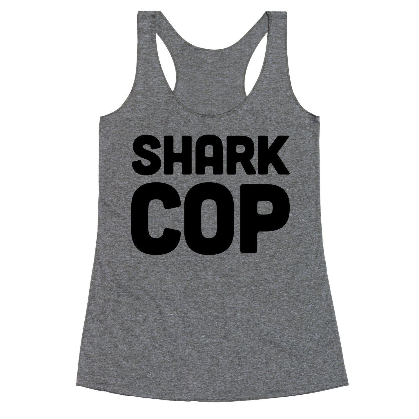 Shark Cop Racerback Tank