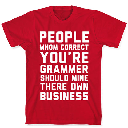 Bad Grammer T-Shirt