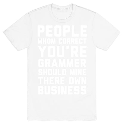 Bad Grammer T-Shirt