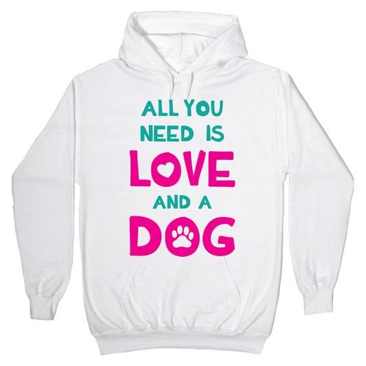 Love And A Dog Hoodie