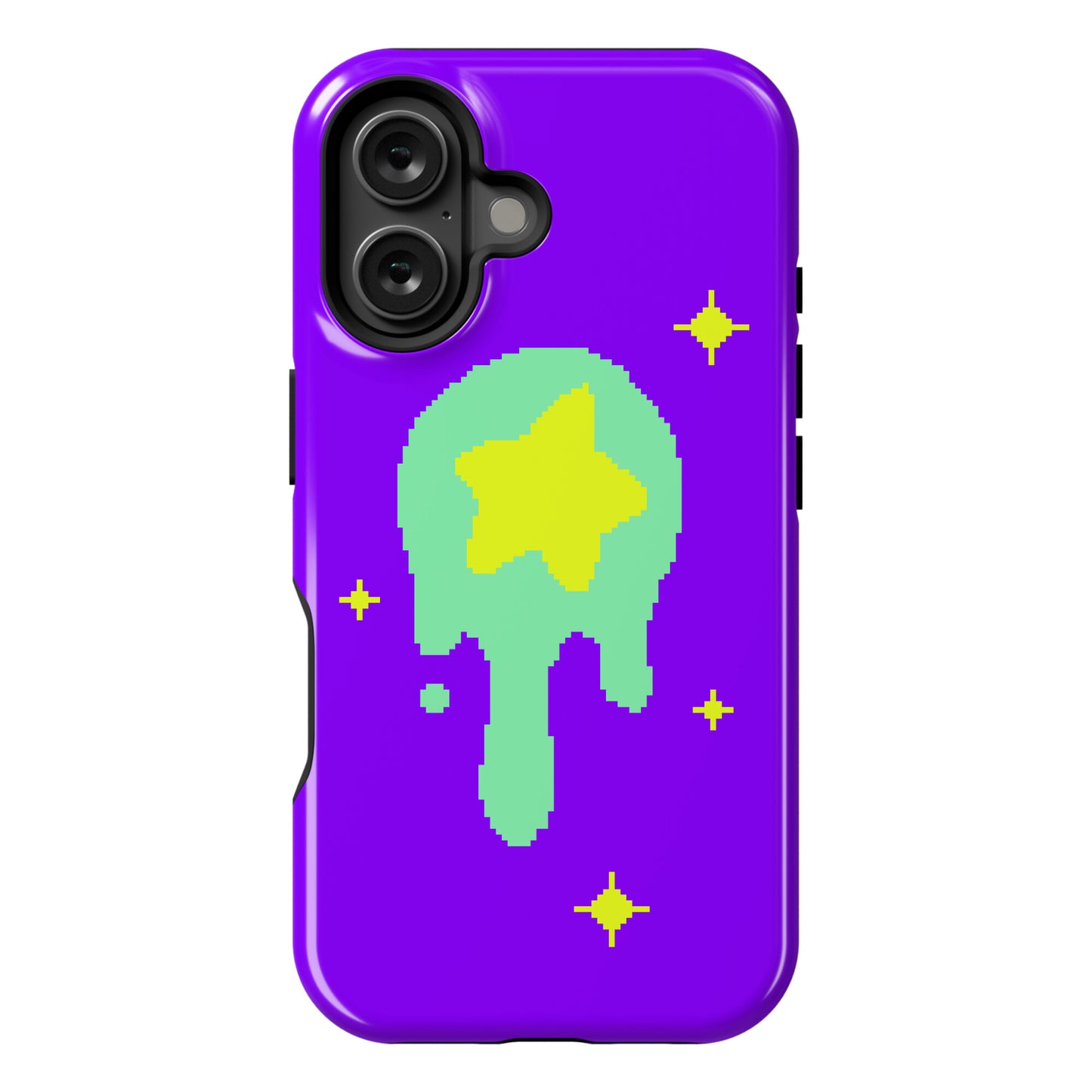 Gooey Pixel Star Phone Case