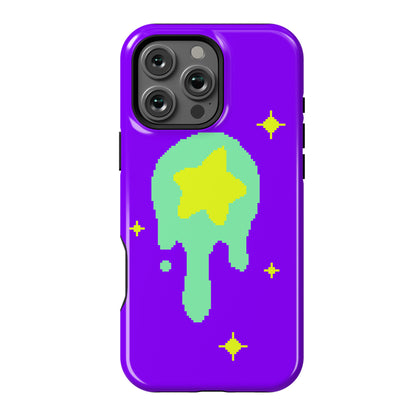 Gooey Pixel Star Phone Case