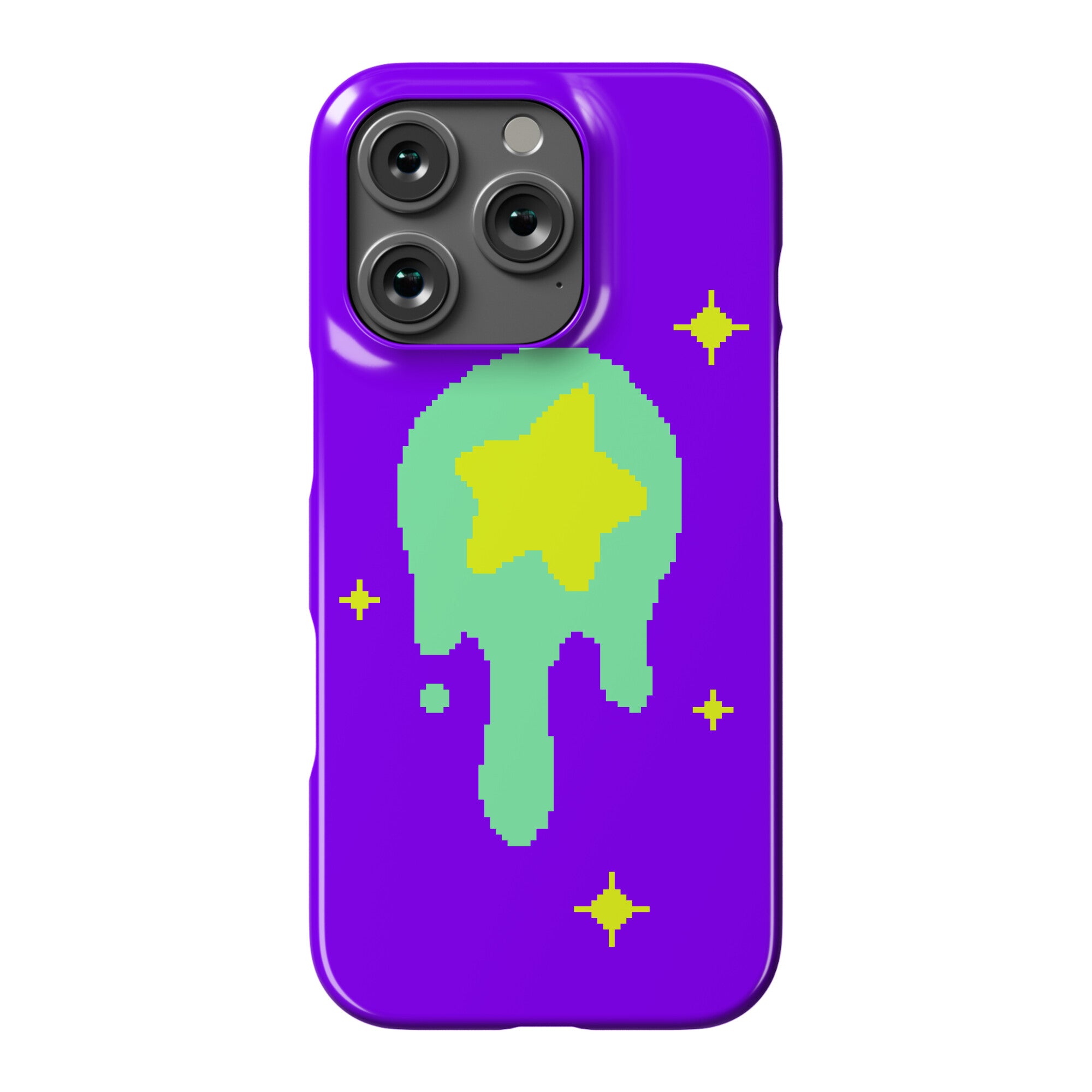 Gooey Pixel Star Phone Case
