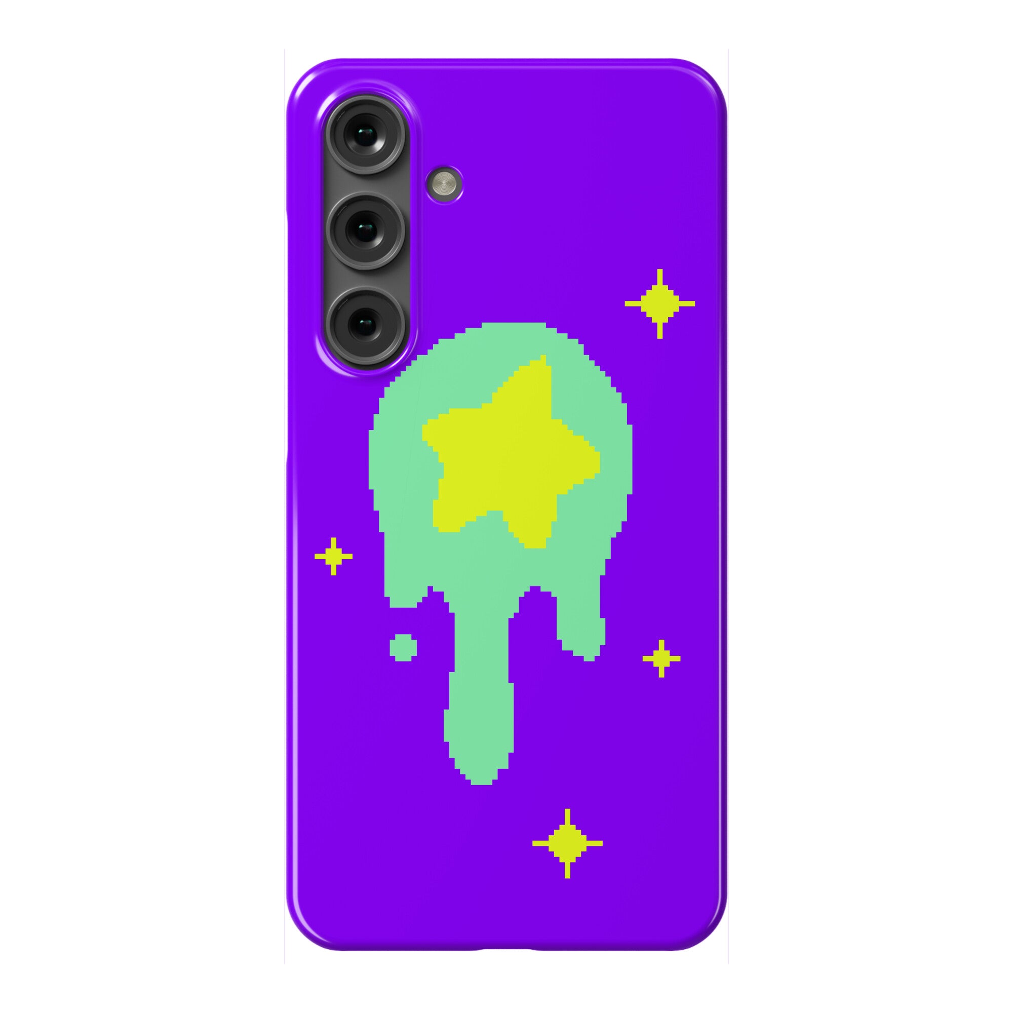 Gooey Pixel Star Phone Case