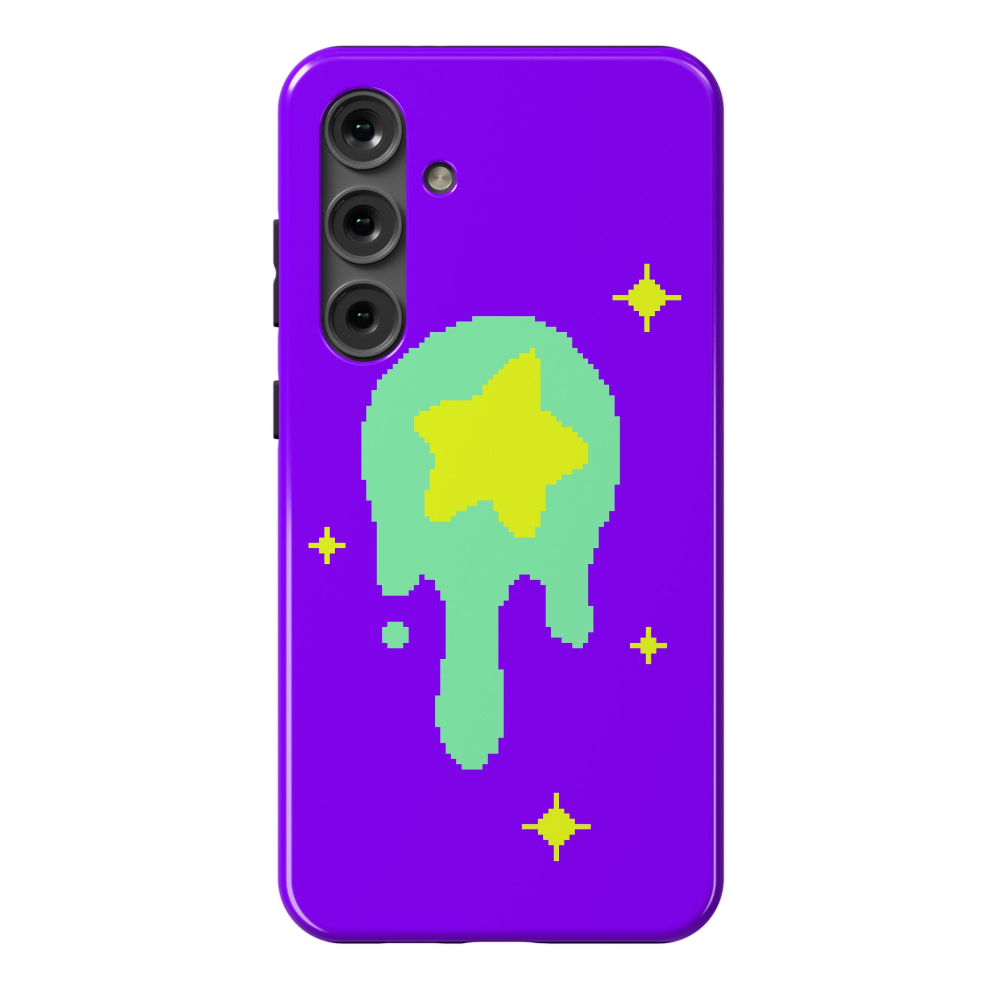 Gooey Pixel Star Phone Case