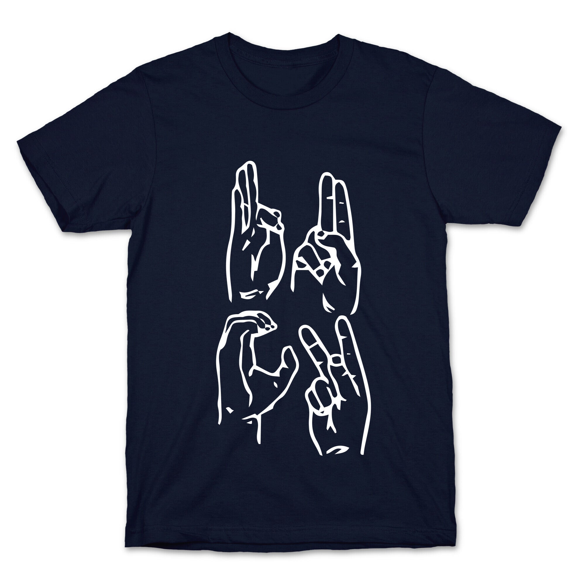 Sign Language F.U.C.K. T-Shirt