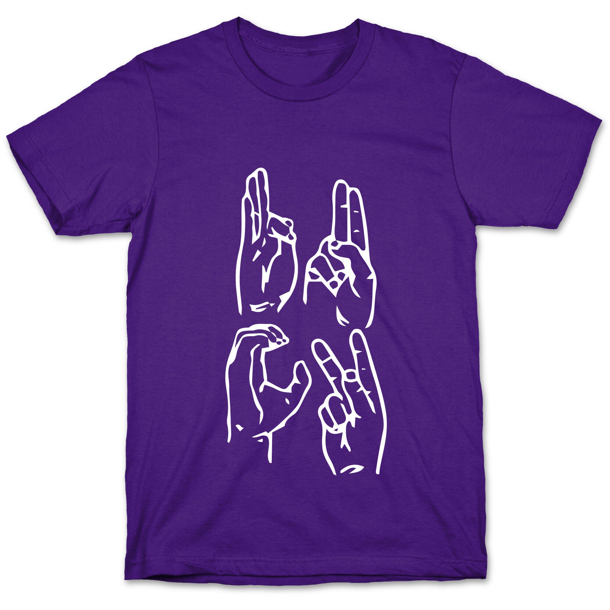 Sign Language F.U.C.K. T-Shirt