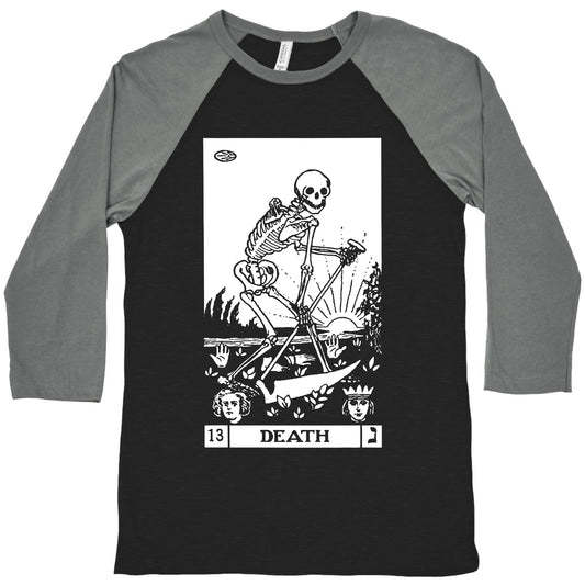 Death Tarot Baseball Tee