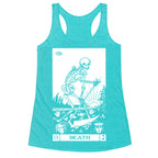 Death Tarot Racerback Tank