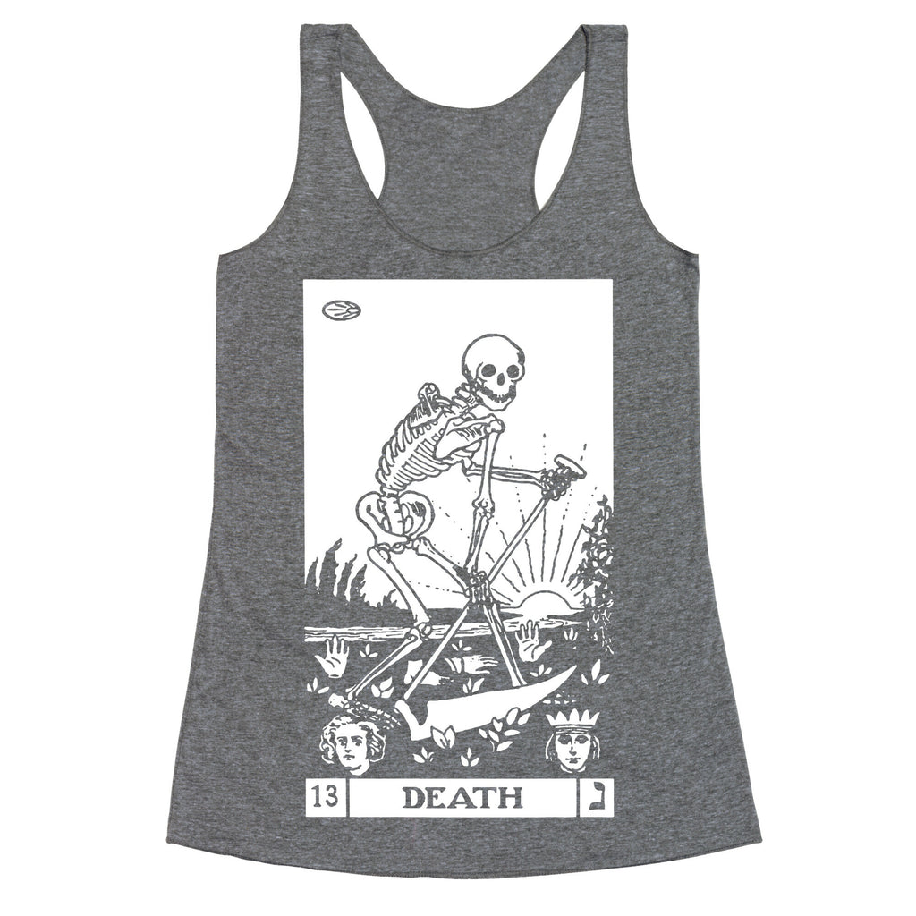 Death Tarot Racerback Tank