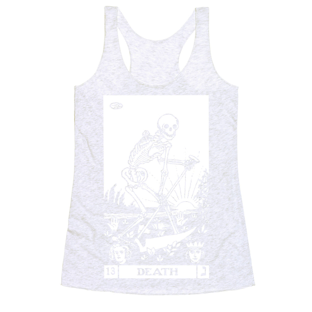 Death Tarot Racerback Tank