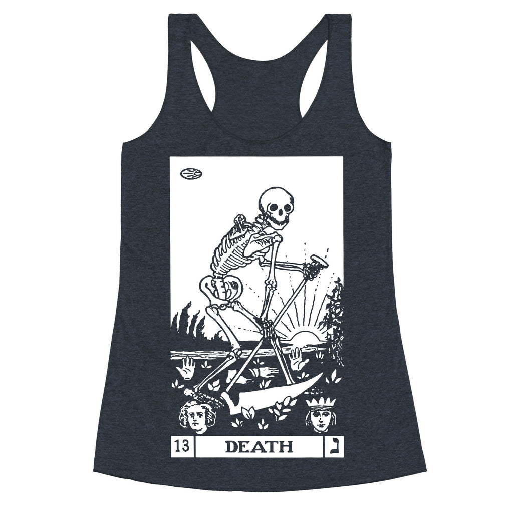 Death Tarot Racerback Tank