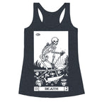 Death Tarot Racerback Tank