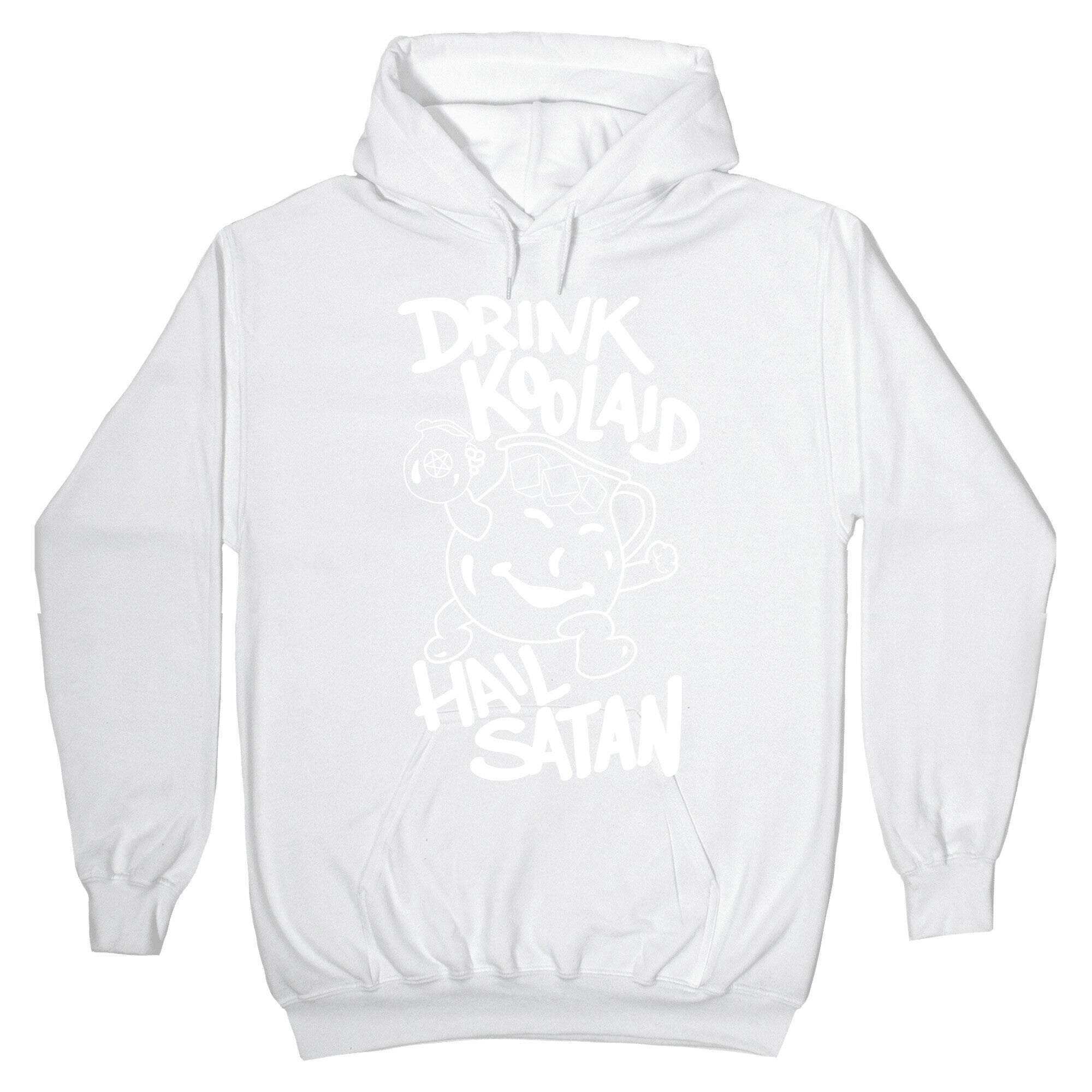 Drink Kool-aid, Hail Satan Hoodie