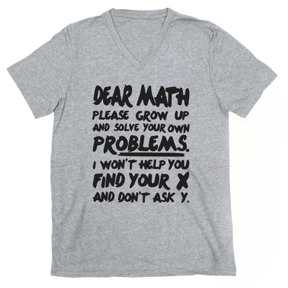 Dear Math V-Neck