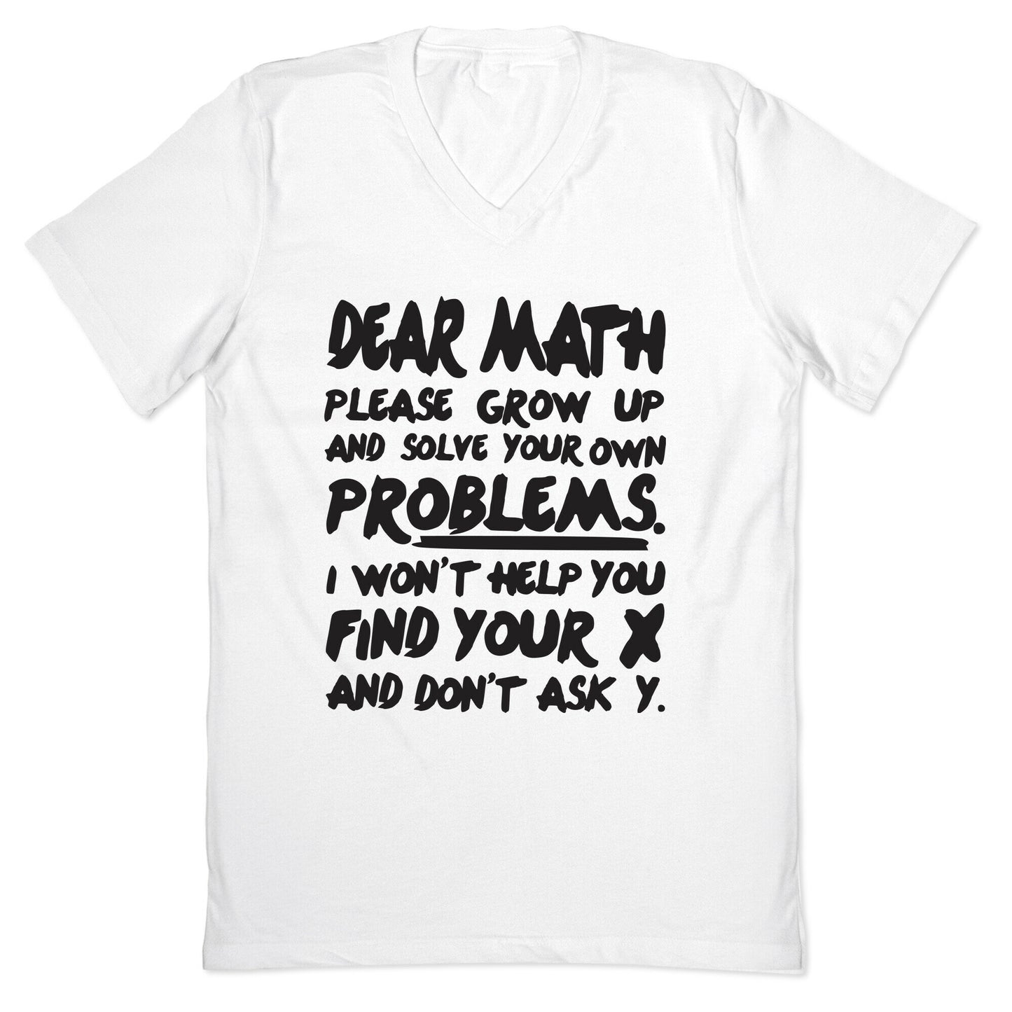 Dear Math V-Neck