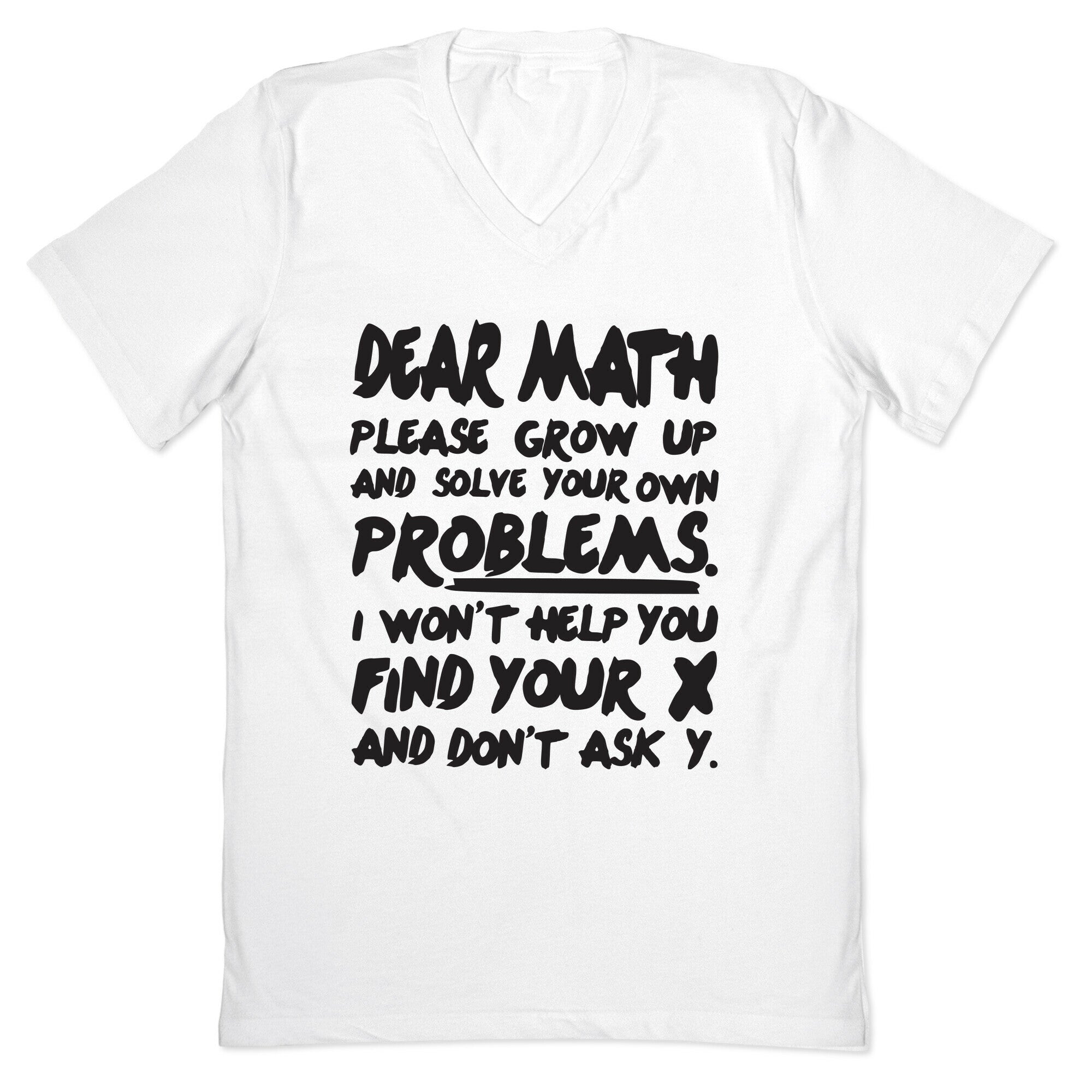 Dear Math V-Neck