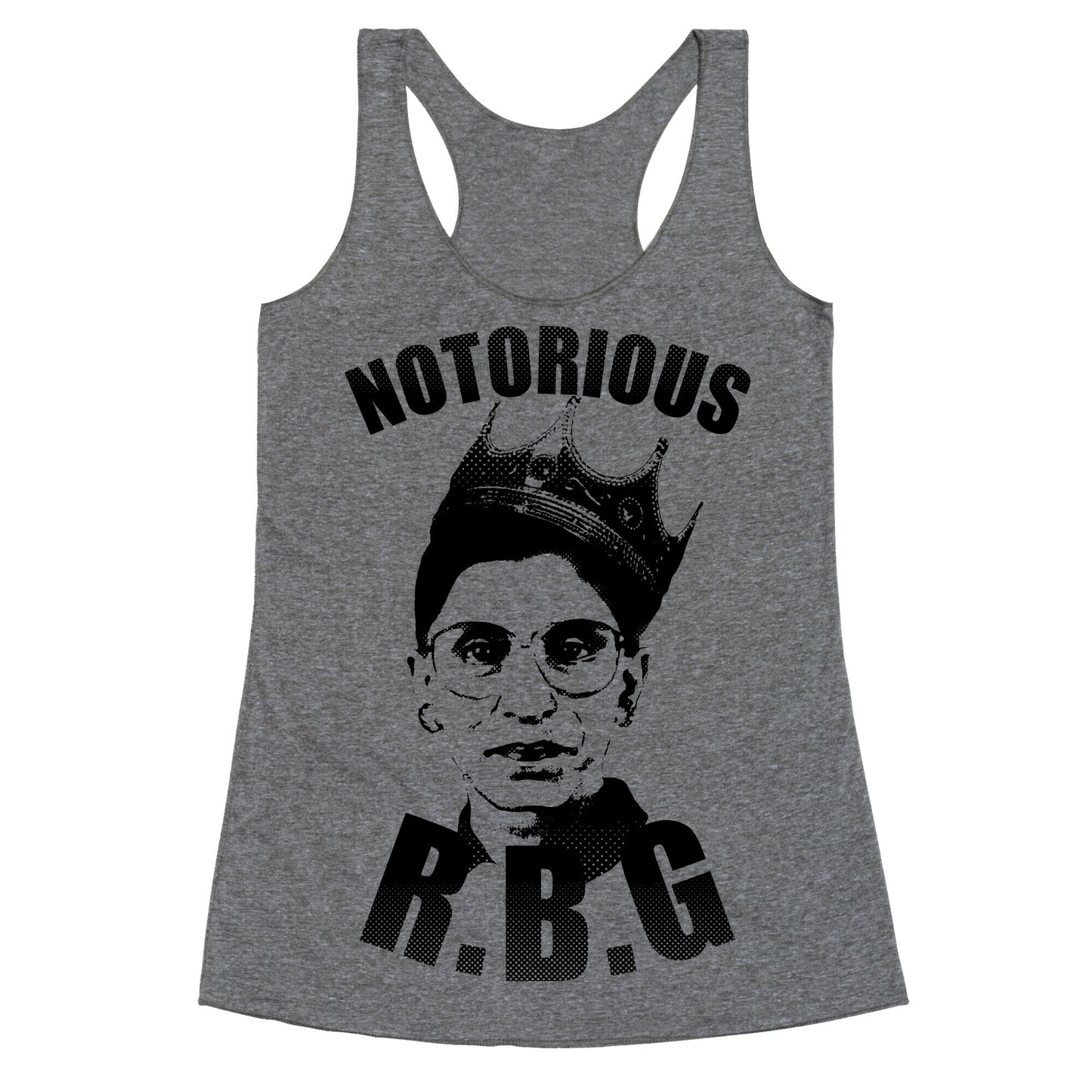 Notorious RBG (Ruth Bader Ginsburg) Racerback Tank