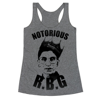 Notorious RBG (Ruth Bader Ginsburg) Racerback Tank