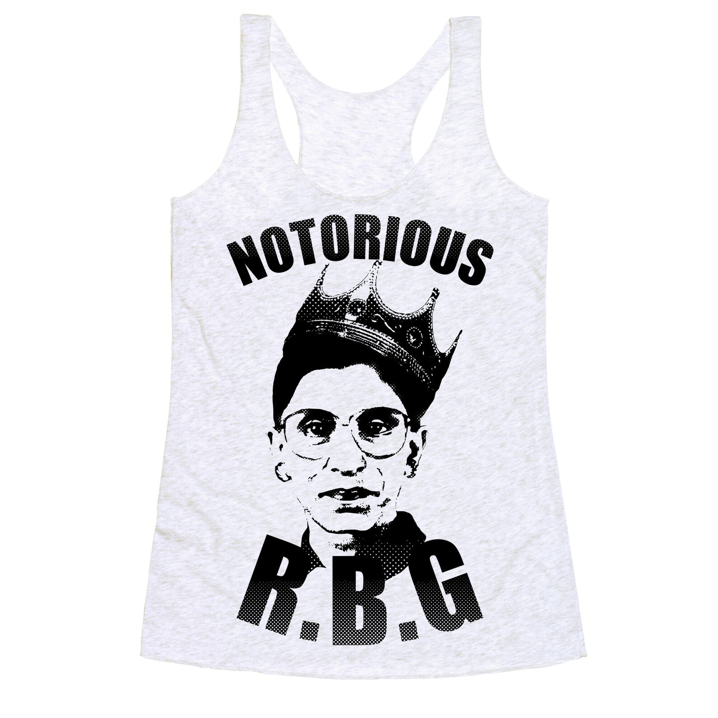 Notorious RBG (Ruth Bader Ginsburg) Racerback Tank