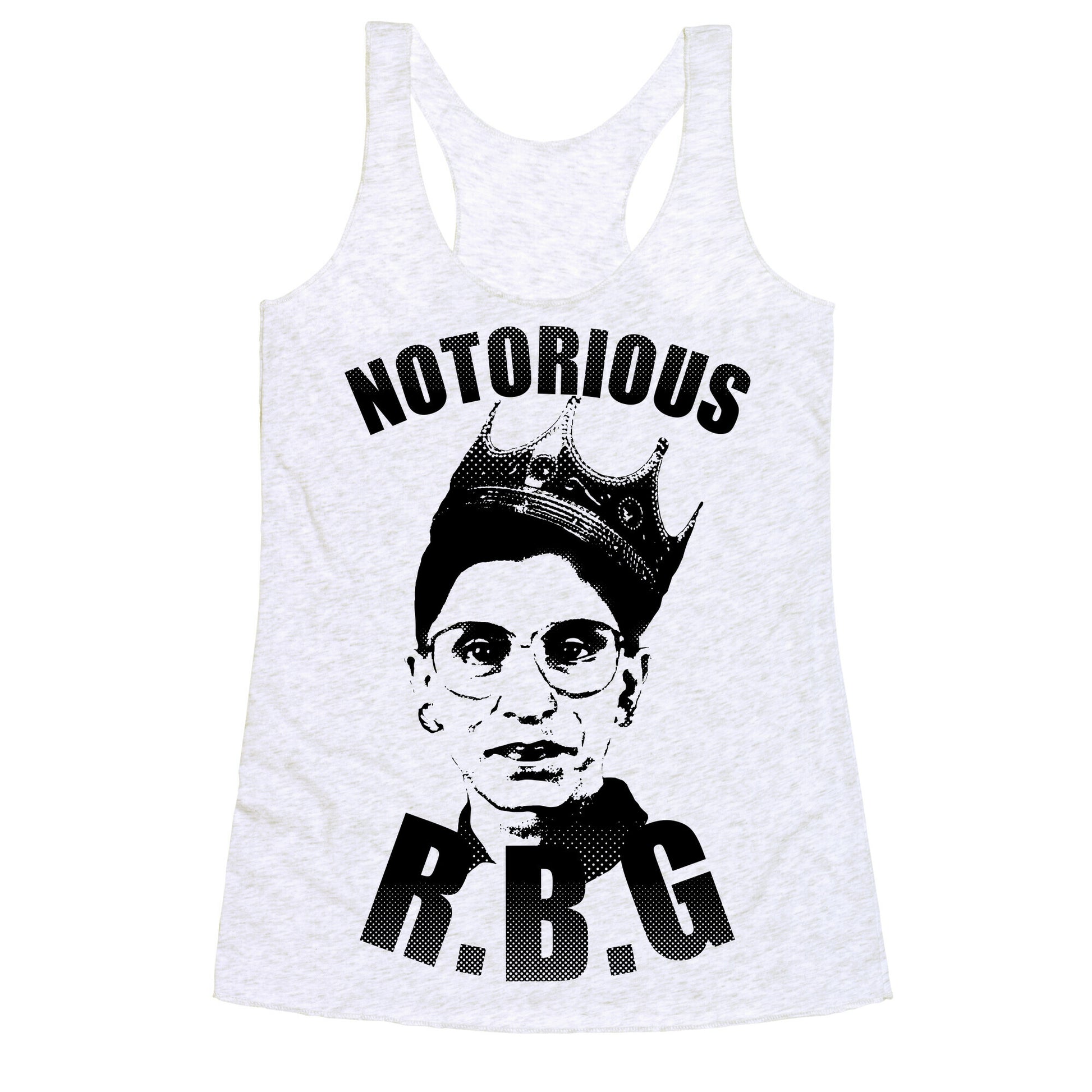 Notorious RBG (Ruth Bader Ginsburg) Racerback Tank