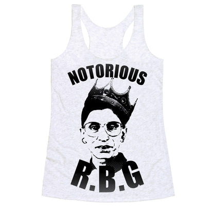 Notorious RBG (Ruth Bader Ginsburg) Racerback Tank