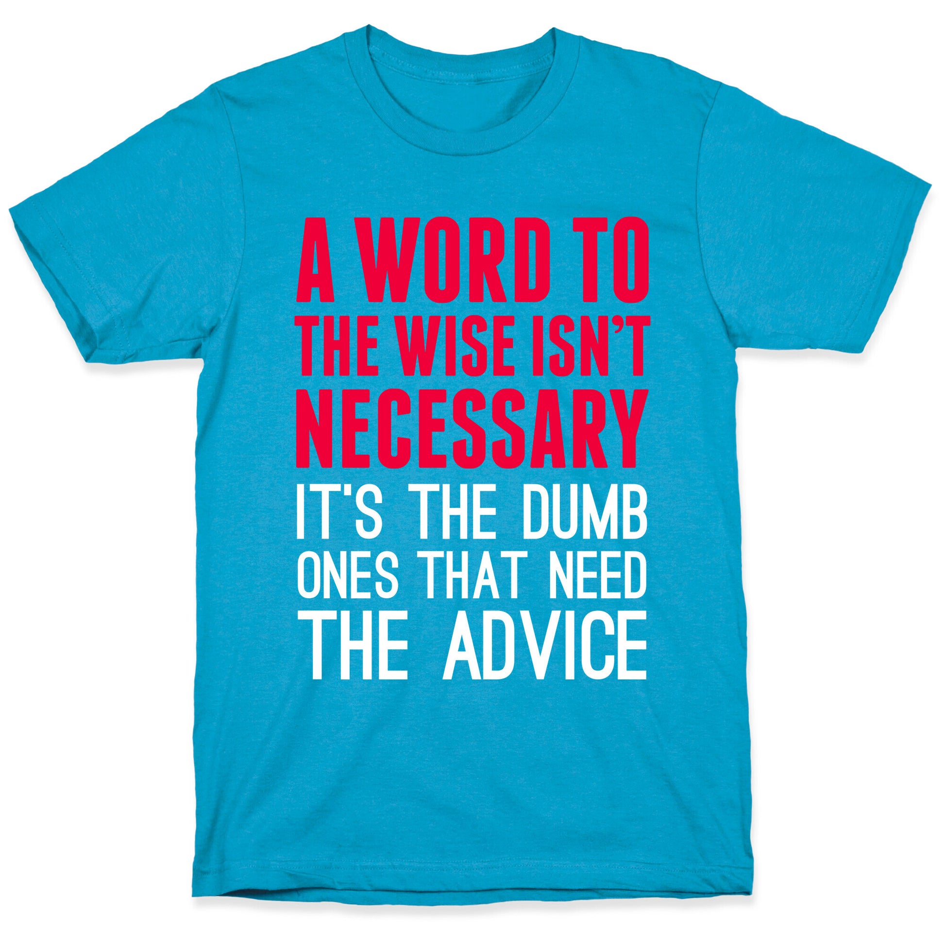 Word To The Wise Unisex Triblend Tee