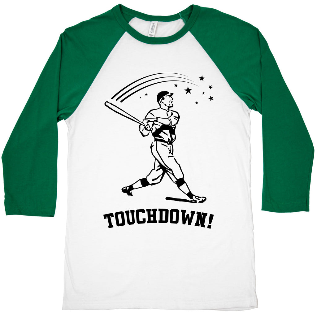 Touchdown Baseball Tee