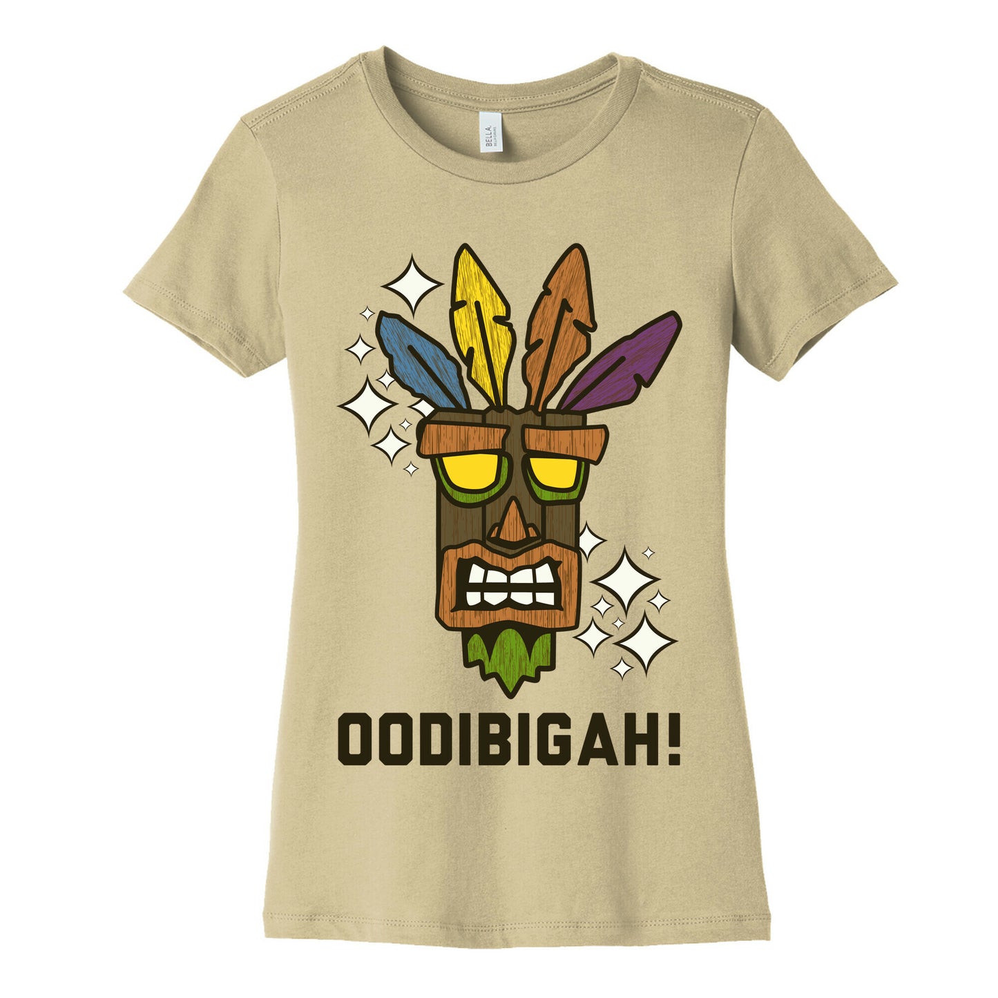 Crash Aku-Aku Mask Women's Cotton Tee