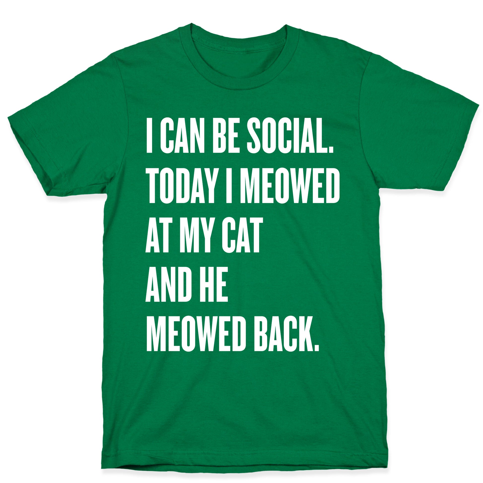 Cat Socialite  T-Shirt