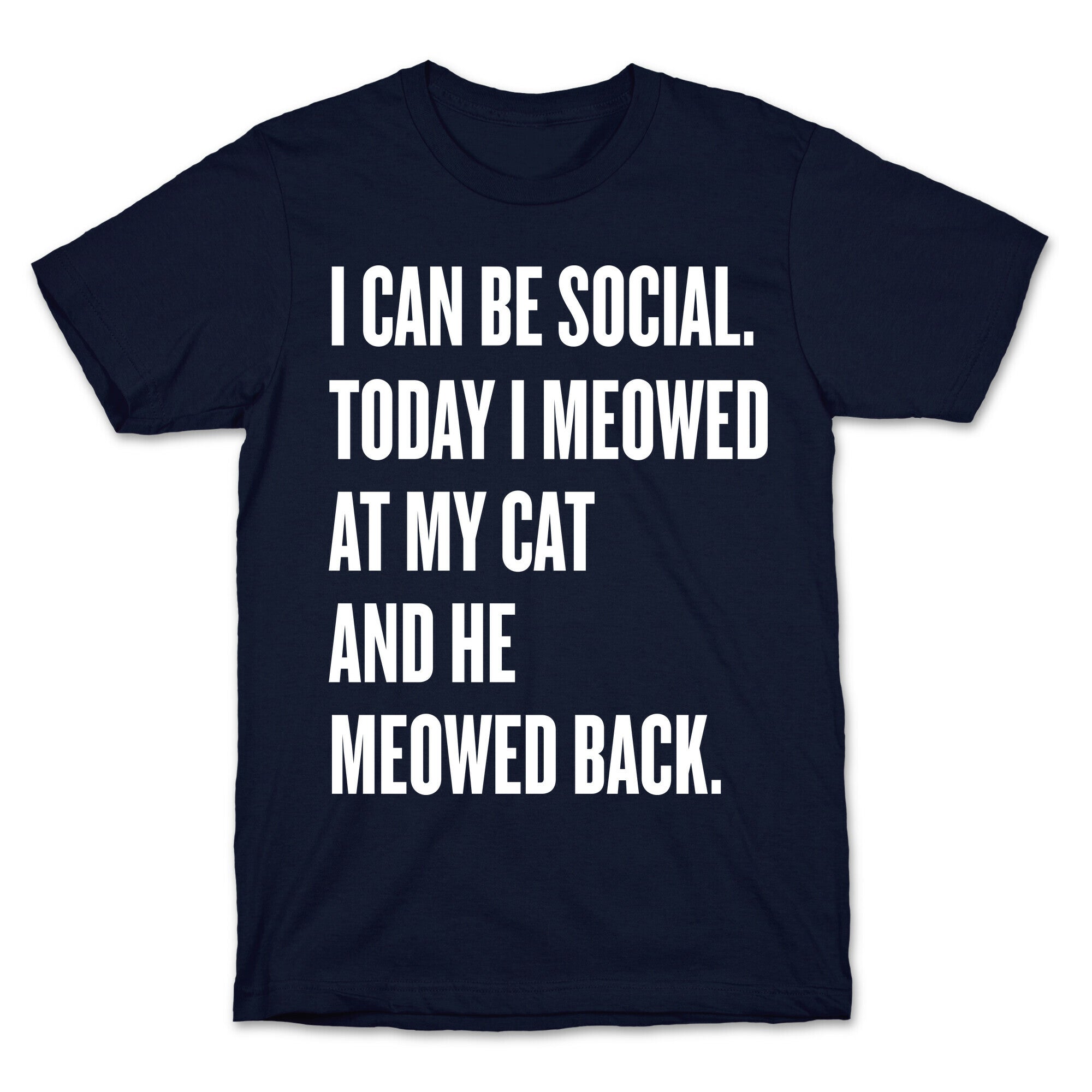Cat Socialite  T-Shirt