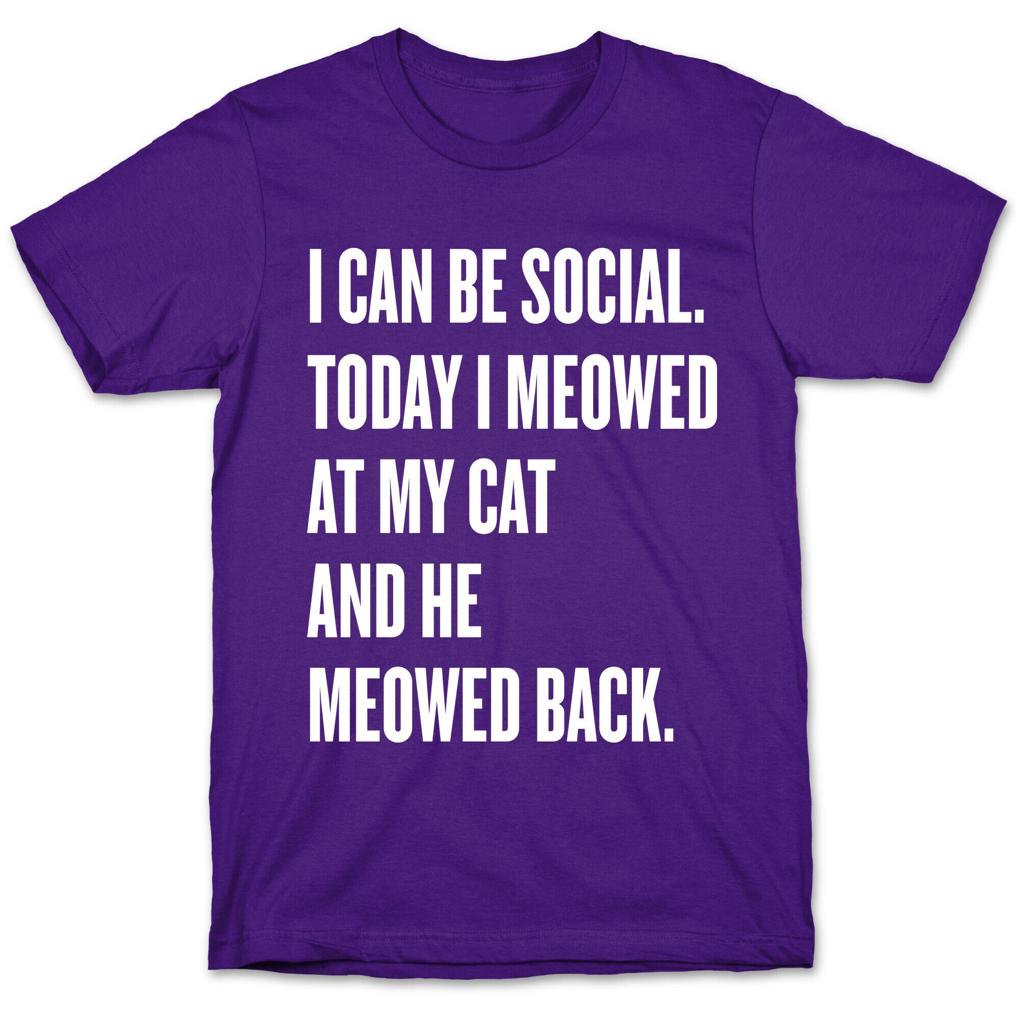 Cat Socialite  T-Shirt