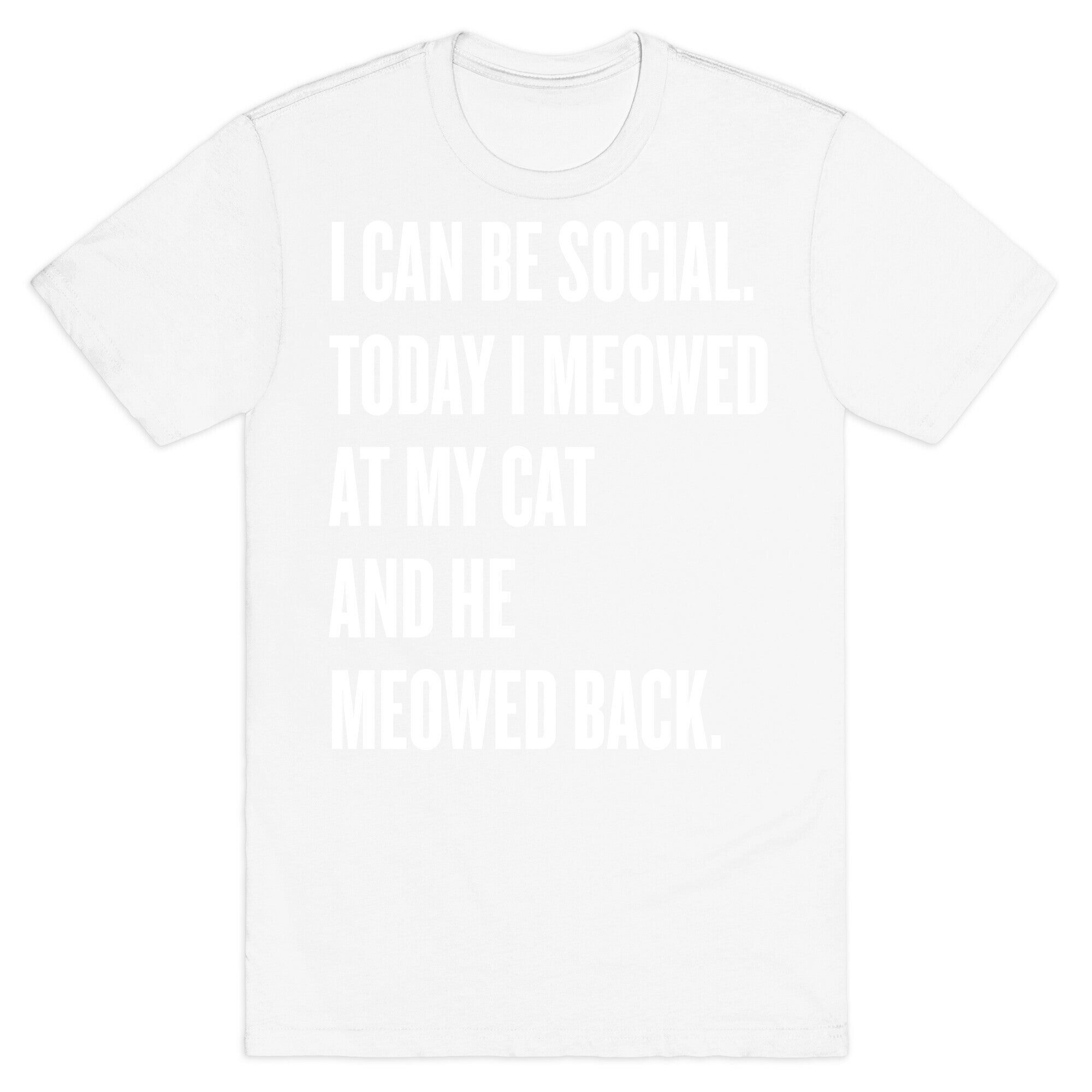 Cat Socialite  T-Shirt