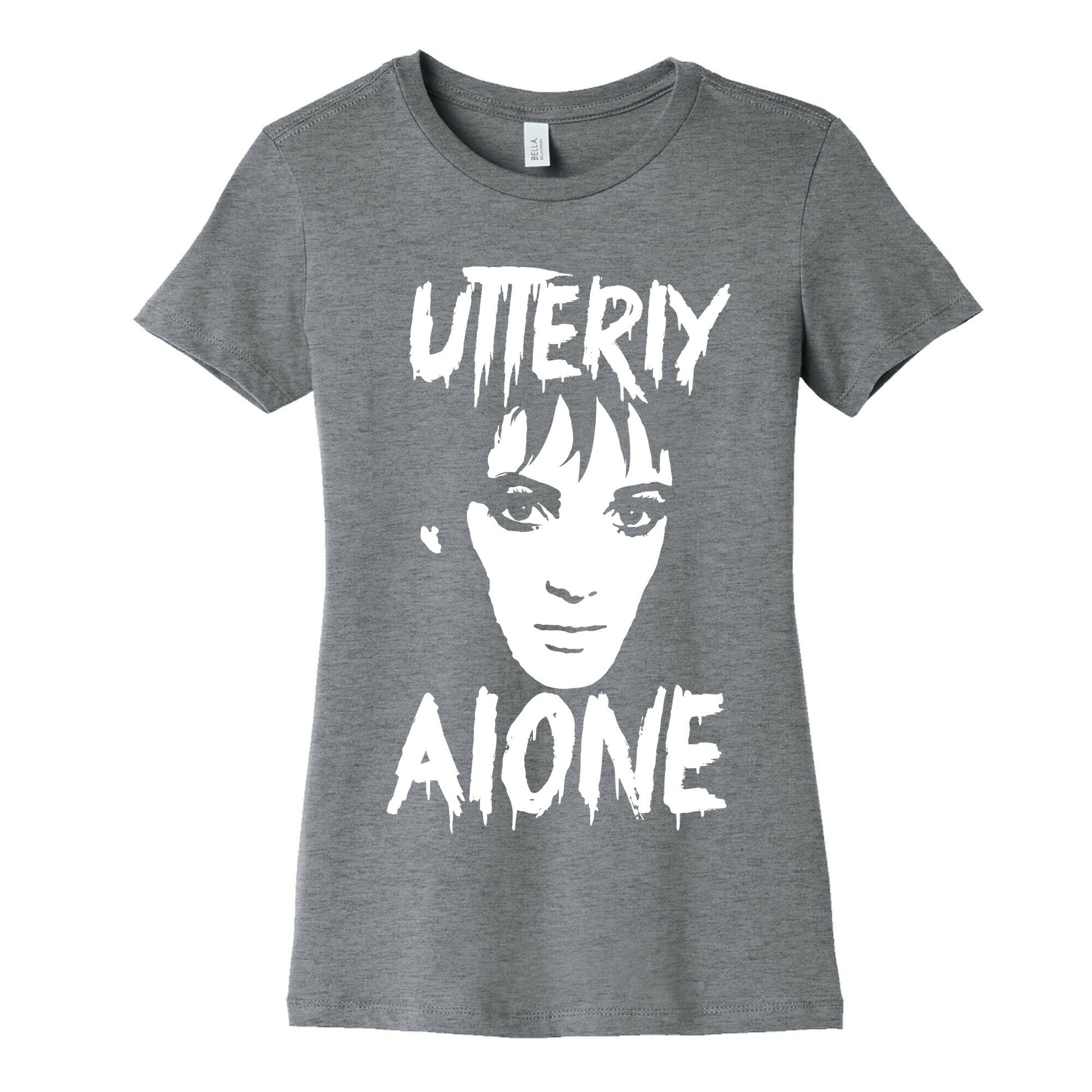 Utterly Alone Women's Cotton Tee