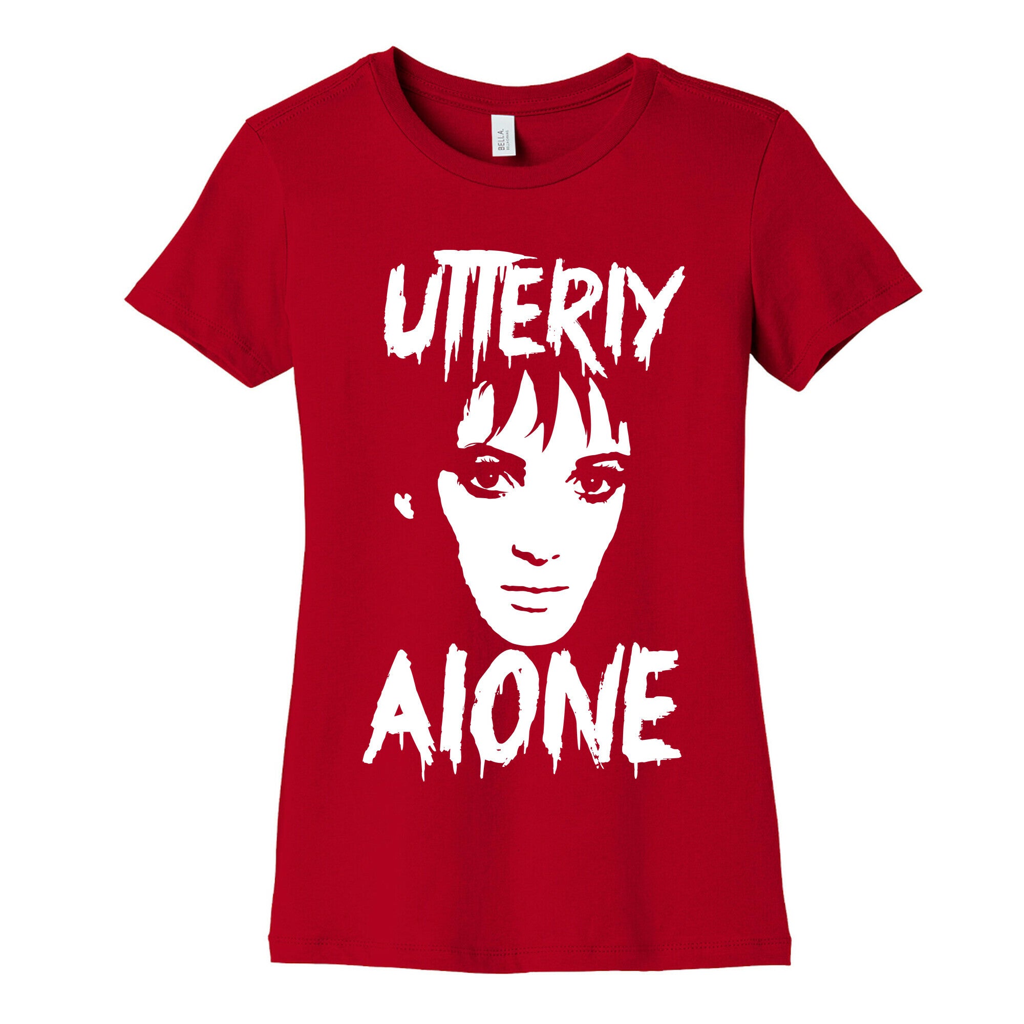 Utterly Alone Women's Cotton Tee