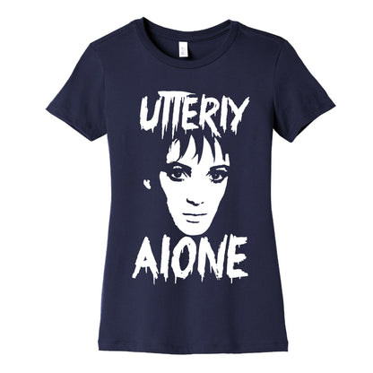 Utterly Alone Women's Cotton Tee