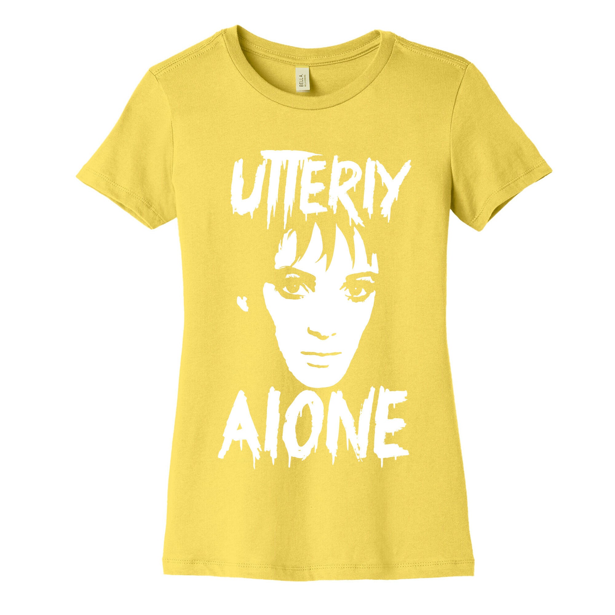 Utterly Alone Women's Cotton Tee