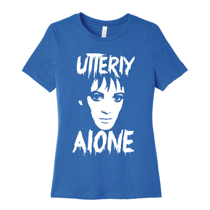 Utterly Alone Women's Cotton Tee