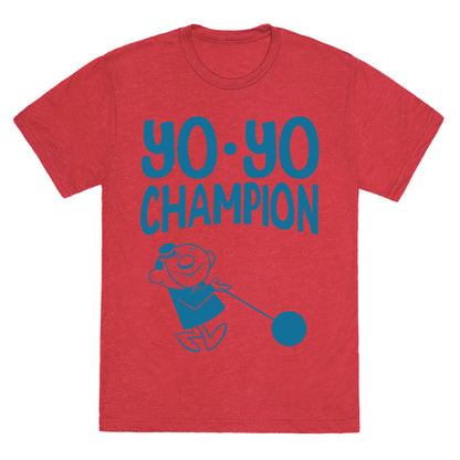 Yo-yo Champion Unisex Triblend Tee