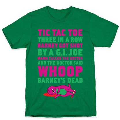 Whoop Barney's Dead T-Shirt