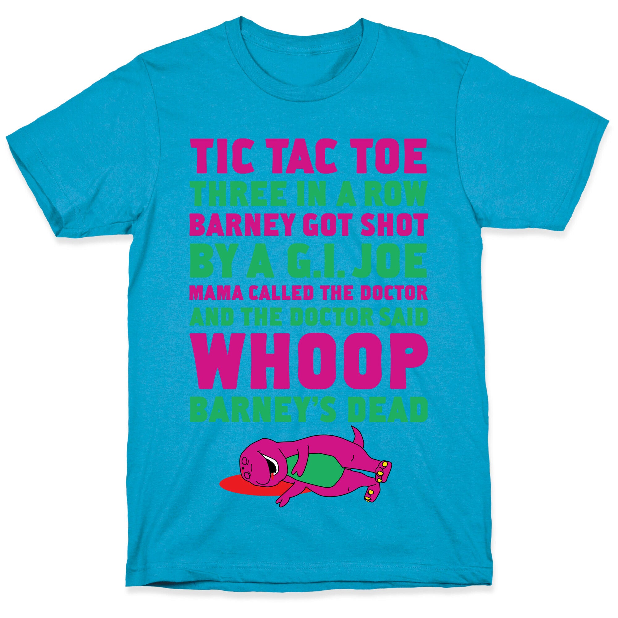 Whoop Barney's Dead Unisex Triblend Tee