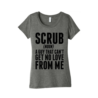 No Scrubs Women's Triblend Tee