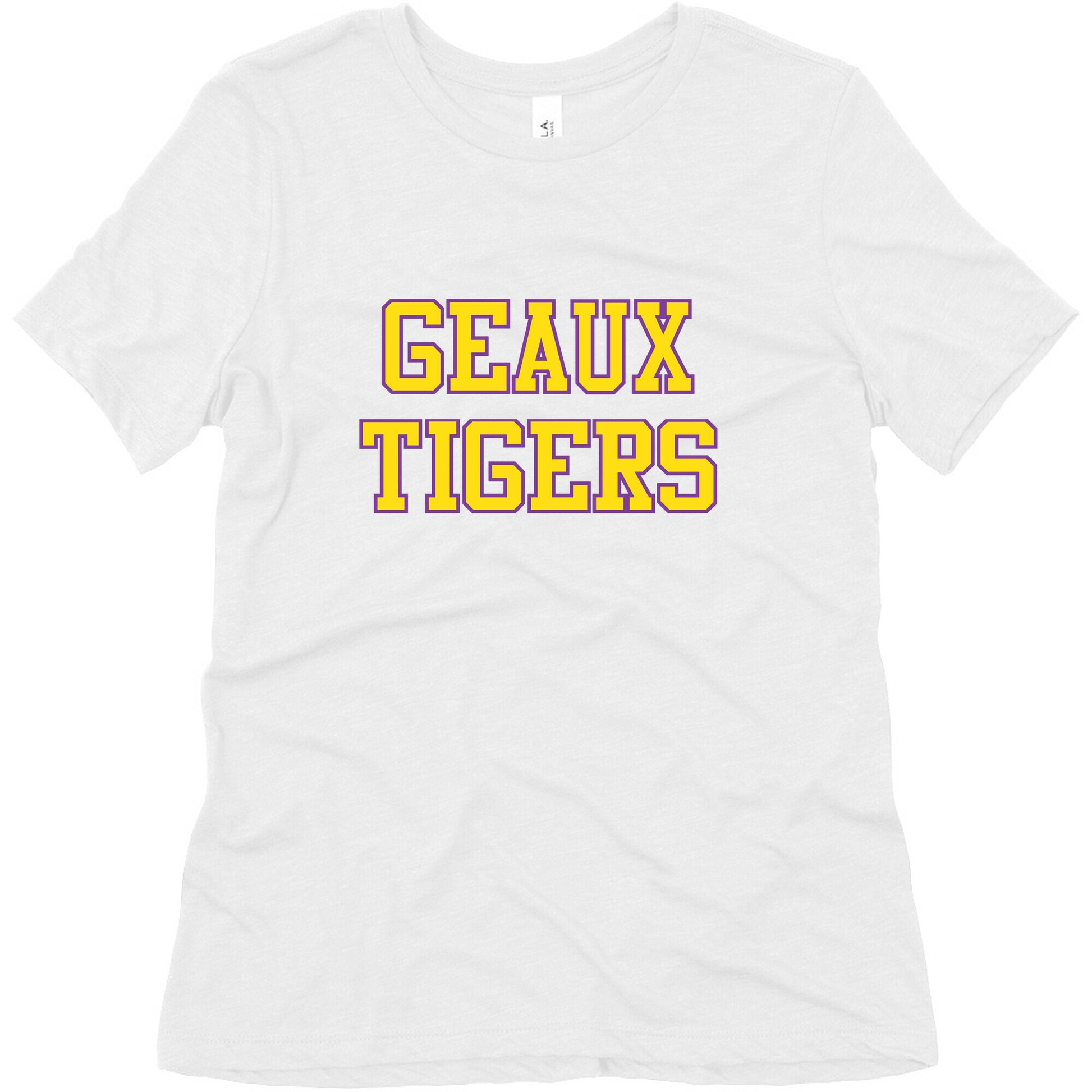 Geaux Tigers Women's Triblend Tee