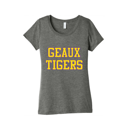 Geaux Tigers Women's Triblend Tee