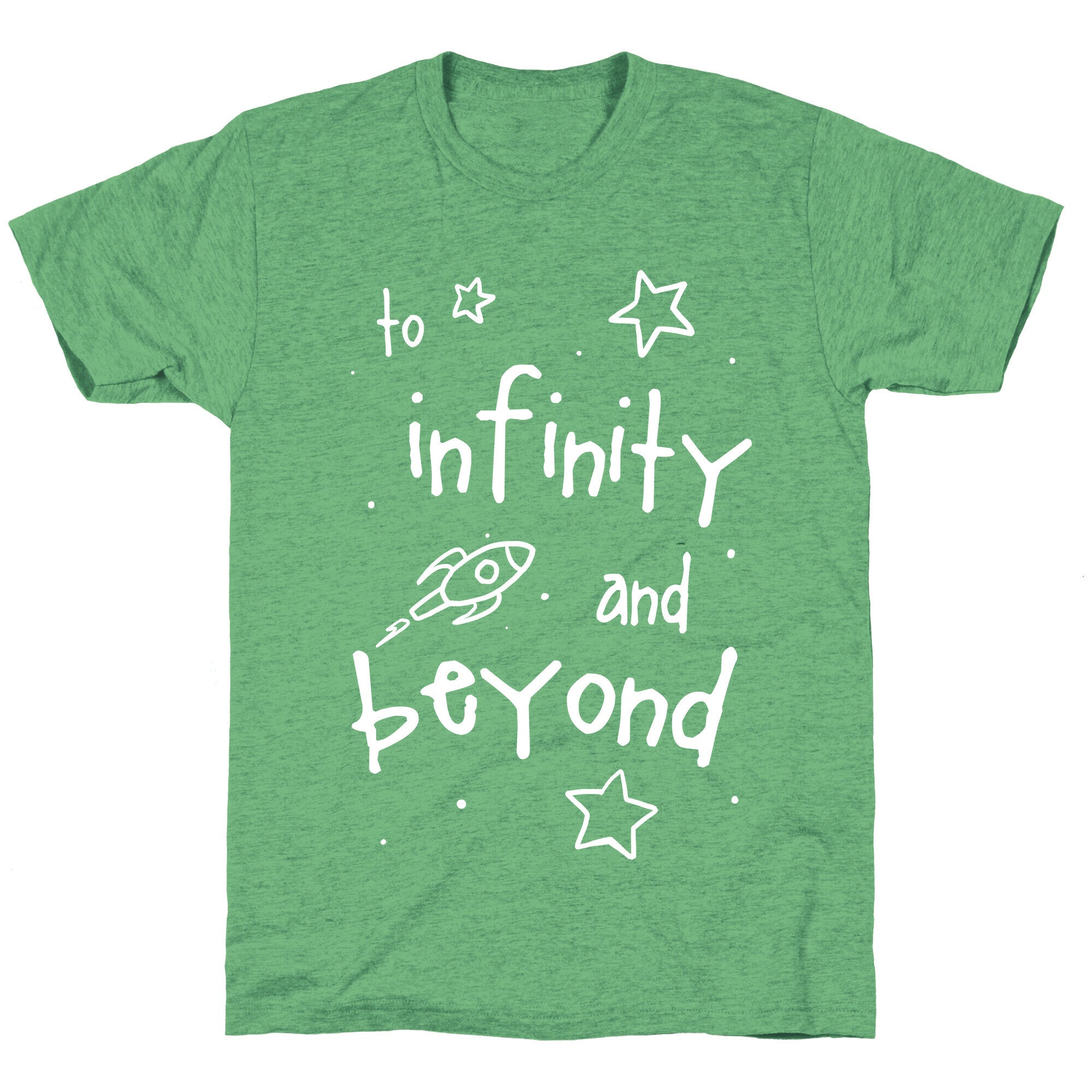 To Infinity... Unisex Triblend Tee