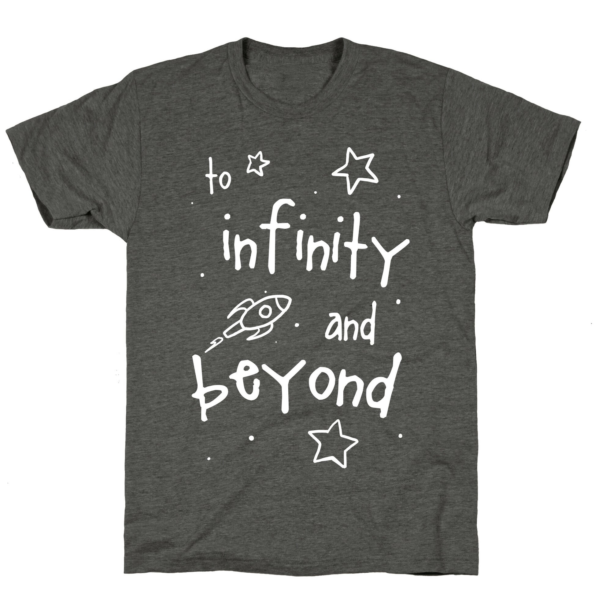 To Infinity... Unisex Triblend Tee