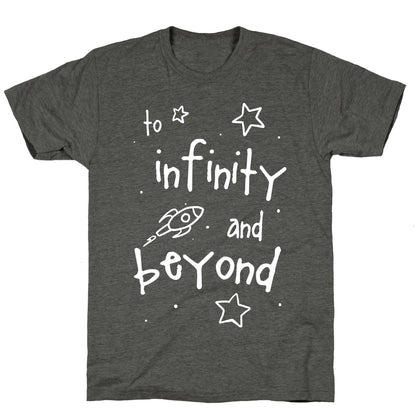 To Infinity... Unisex Triblend Tee