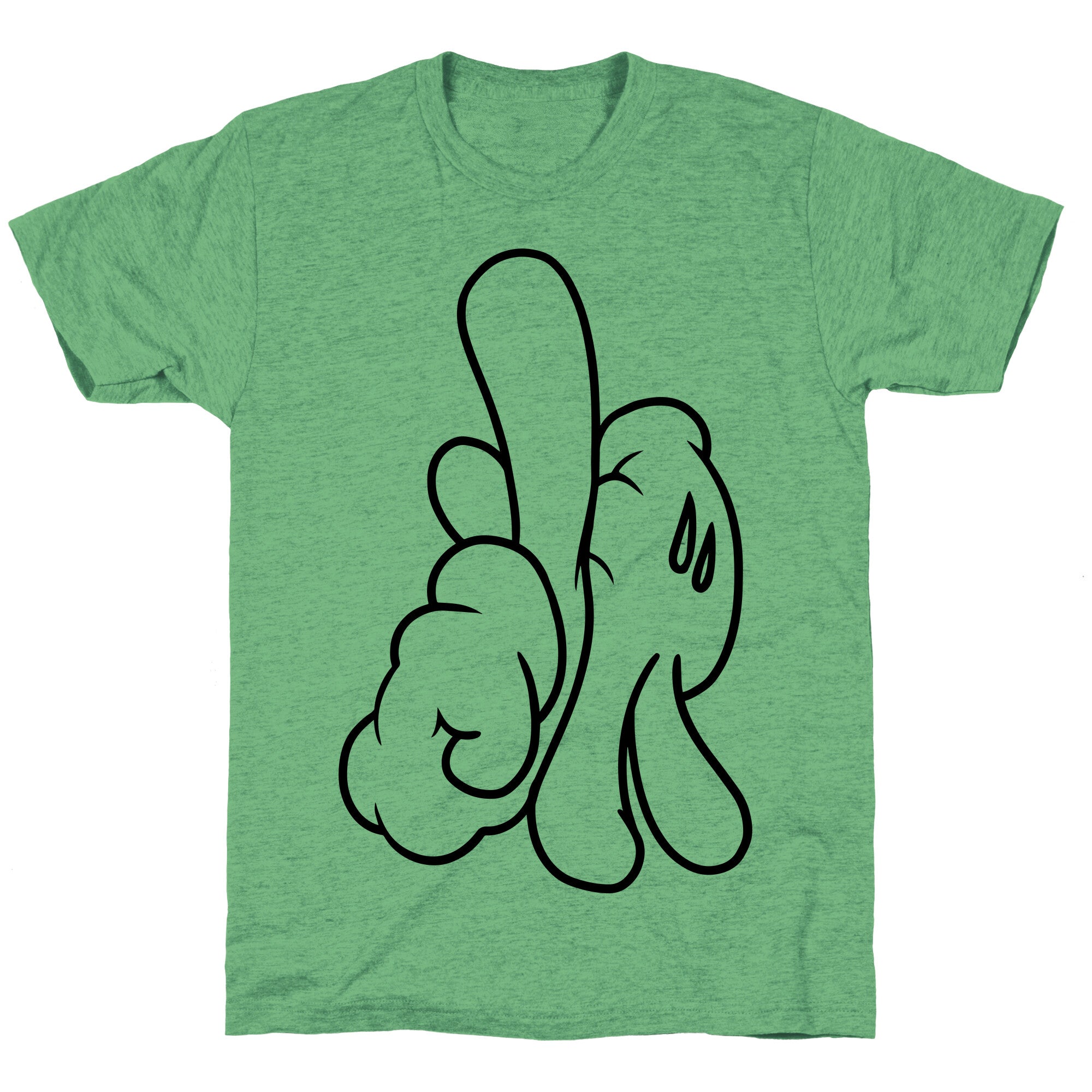 LA (Cartoon Hands) Unisex Triblend Tee