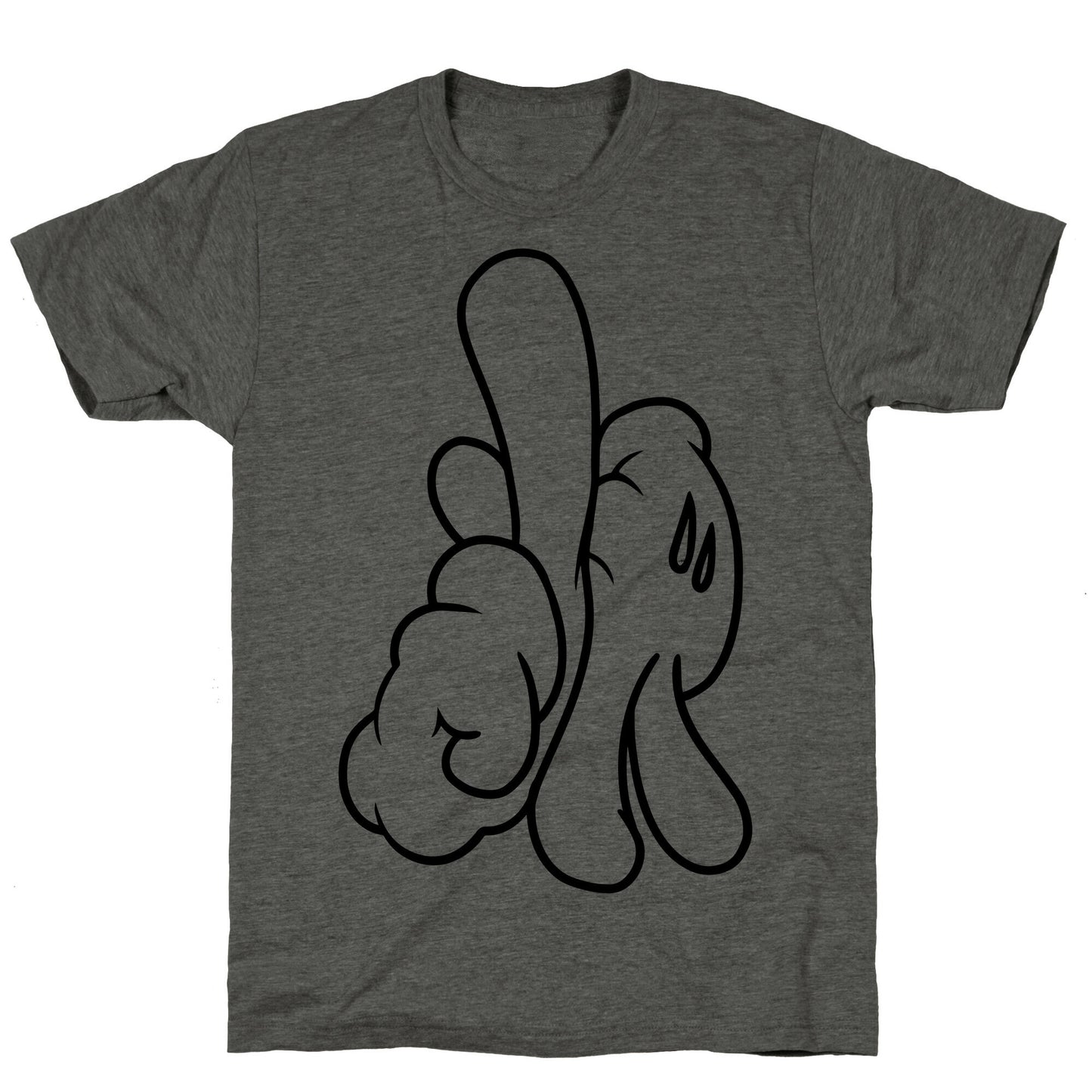 LA (Cartoon Hands) Unisex Triblend Tee