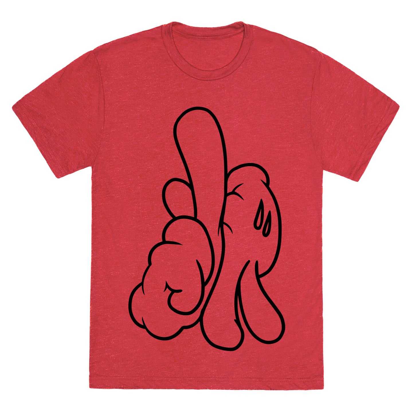 LA (Cartoon Hands) Unisex Triblend Tee